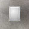 Зеркало BELBAGNO KRAFT SPC-KRAFT-700-900-LED-TCH-WARM в алюминиевой раме со встроенным светильником, 700x32x900 мм