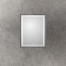 Зеркало BELBAGNO KRAFT SPC-KRAFT-700-900-LED-TCH-WARM-NERO в алюминиевой раме со встроенным светильником, 700x32x900 мм