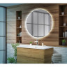 Зеркало BELBAGNO SPC-INT-900-LED с интерьерной подсветкой, без выключателя, 12V, 220-240V, 900x30