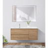 Зеркало BELBAGNO SPC-KRAFT-1200-800-LED-TCH-WARM в алюминиевой раме со встроенным светильником, сенсорным выключателем и подогревом, 1200x32x800