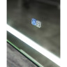Зеркало BELBAGNO SPC-KRAFT-500-800-LED-TCH-WARM в алюминиевой раме со встроенным светильником, сенсорным выключателем и подогревом, 500x32x800