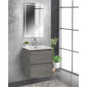Зеркало BELBAGNO SPC-KRAFT-500-900-LED-TCH-WARM в алюминиевой раме со встроенным светильником, сенсорным выключателем и подогревом, 500x32x900