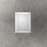 Зеркало BELBAGNO SPC-KRAFT-600-800-LED-TCH-WARM в алюминиевой раме со встроенным светильником, сенсорным выключателем и подогревом, 600x32x800