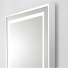Зеркало BELBAGNO SPC-KRAFT-700-800-LED-TCH-WARM в алюминиевой раме со встроенным светильником, сенсорным выключателем и подогревом, 700x32x800
