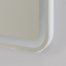 Зеркало с встроенным светильником BELBAGNO SPC-MAR-1000-800-LED-TCH-LNZ сенсорным выключателем и линзой