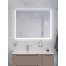 Зеркало с встроенным светильником BELBAGNO SPC-MAR-1000-800-LED-TCH-LNZ сенсорным выключателем и линзой