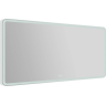 Зеркало с встроенным светильником BELBAGNO SPC-MAR-1400-800-LED-TCH-LNZ сенсорным выключателем и линзой