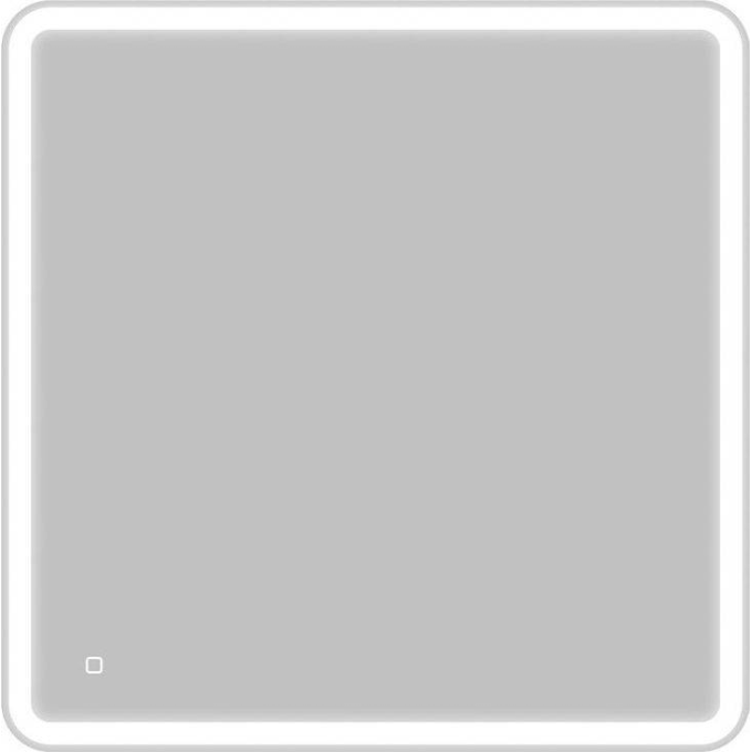 Зеркало с встроенным светильником BELBAGNO SPC-MAR-800-800-LED-TCH-LNZ сенсорным выключателем и линзой