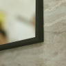 Зеркало в алюминиевой раме BELBAGNO SPC-AL-500-800 Nero, 500x20x800