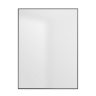 Зеркало в алюминиевой раме BELBAGNO SPC-AL-500-800 Nero, 500x20x800